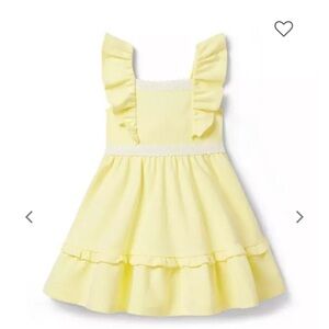 Janie and Jack Yellow Ruffle Dress
